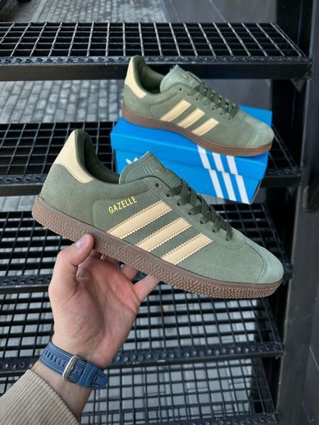 Кросівки Adidas Gazelle (khaki)