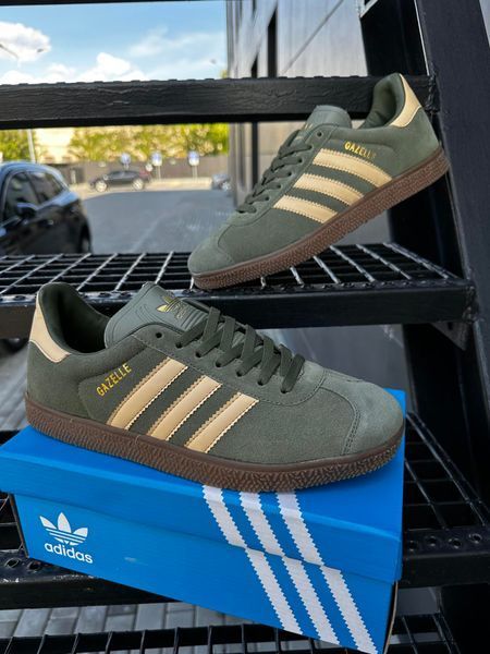 Кросівки Adidas Gazelle (khaki)