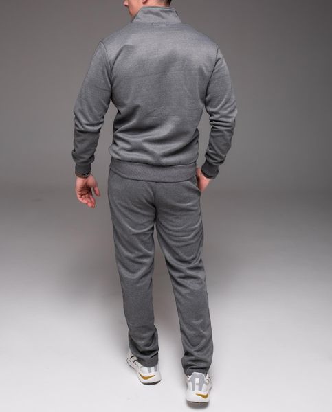 Чоловічий спортивний костюм сірий без капюшона "Alter" прямі штани 2230 сір фото