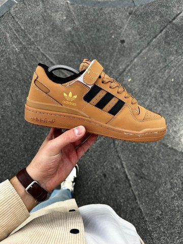 Кросівки Adidas Forum low (camel)