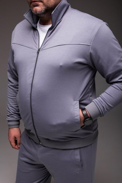 Спортивний костюм чоловічий , великі розміри "Casual", сірий