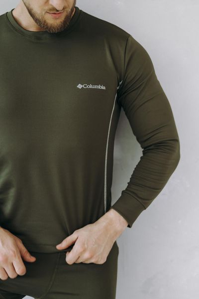Чоловіча термобілизна Columbia хакі на флісі батал до -32&deg;C