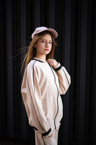 Підлітковий спортвний костюм для дівчинки , кофта та штани