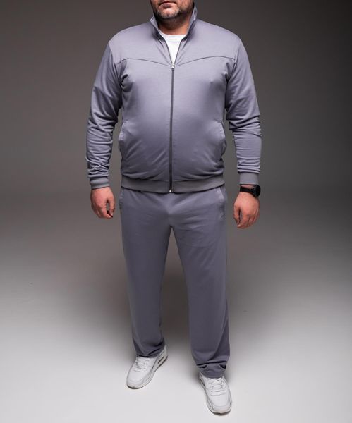 Спортивний костюм чоловічий , великі розміри "Casual", сірий