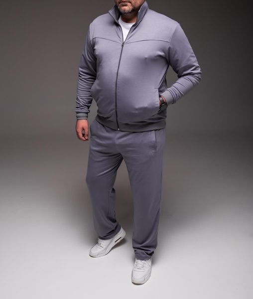 Спортивний костюм чоловічий , великі розміри "Casual", сірий