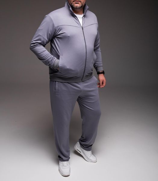 Спортивний костюм чоловічий , великі розміри "Casual", сірий