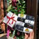 Бокс чоловічих шкарпеток 40-45 р на 8 пар в подарунковій коробці із стрічкою Ч8бокс082 фото 8