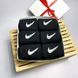 Бокс чоловічих високих шкарпеток Nike 41-45 на 6 пари у подарунковій коробці Ч6бренд1 фото 5
