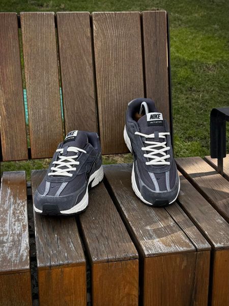 Кросівки Nike Initiator, темно сірі (сіточка)