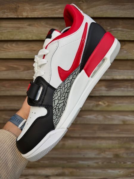 Кросівки Nike Air Jordan Legacy 312 Low (white red)