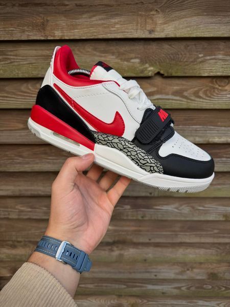 Кросівки Nike Air Jordan Legacy 312 Low (white red)