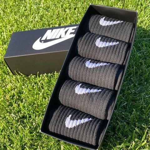 Набір чоловічих високих шкарпеток Nike 41-45 на 5 пари у коробці