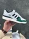 Кросівки Adidas Forum low (gray & green) 316-14 фото 1