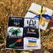 Бокс чоловічих патріотичних шкарпеток на 6 пар 40-45 р в подарунковій коробці із стрічкою весна-осінь-літо ч6укр3 фото 2
