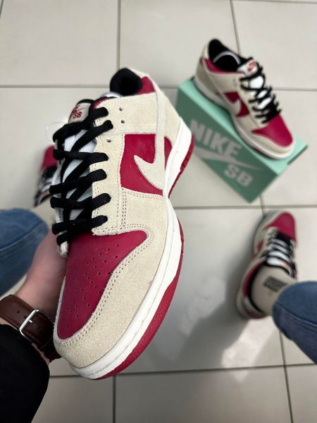 Кросівки Nike SB Dunk (PS creamy red)