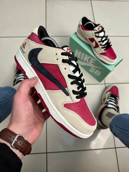 Кросівки Nike SB Dunk (PS creamy red)