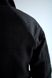 Куртка тактична чоловіча,флісова на застібці чорна 2173 фото 10