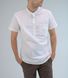 Сорочка чоловіча літня , з кишенею , на короткий рукав , біла 2191 біл фото 2