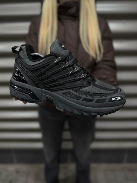 Термо Кросівки Salomon ACS Pro Loawon (темно сірі)