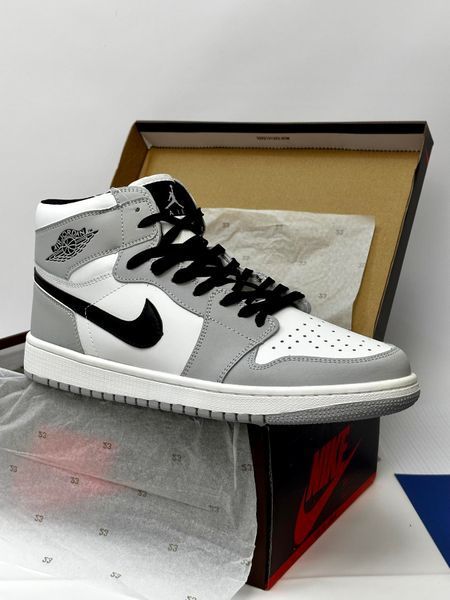 Кросівки Nike Air Jordan 1 OG (gray white black)