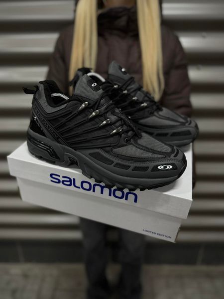 Термо Кросівки Salomon ACS Pro Loawon (темно сірі)