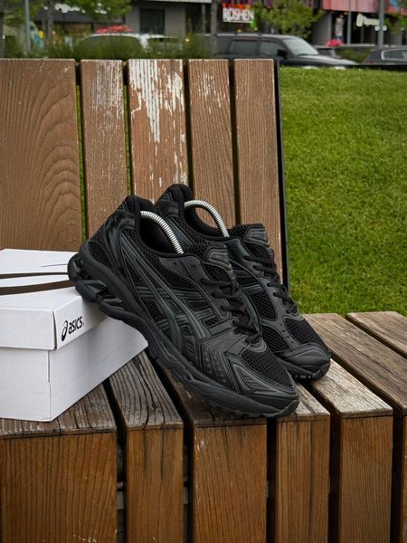 Кросівки Asics Gel Kayano 14, чорні, сіточка (літні)