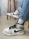 Кросівки Nike Air Jordan 1 OG (gray white black) 159-18 фото 9