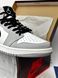 Кросівки Nike Air Jordan 1 OG (gray white black) 159-18 фото 7