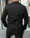 Сорочка стильна,чоловіча ,на гудзиках комірець - стійка, чорна 1421 фото 4
