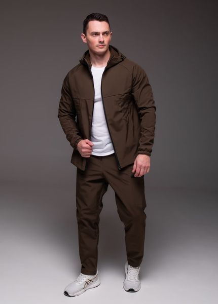 Костюм чоловічий утеплений Softshell куртка з капюшоном та штани