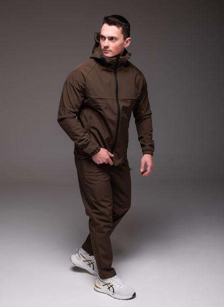 Костюм чоловічий утеплений Softshell куртка з капюшоном та штани