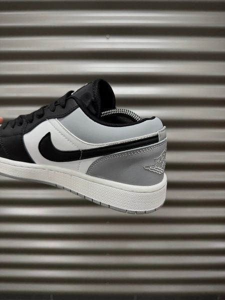 Кросівки Nike Air Jordan low (black / gray)