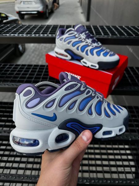Кросівки Nike Air TN Plus Drift (сірі & фіолет)