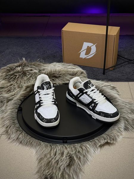 Кросівки Louis Vuitton Trainer (чорно білі)