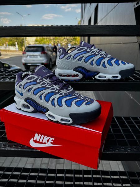 Кросівки Nike Air TN Plus Drift (сірі & фіолет)