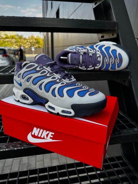 Кросівки Nike Air TN Plus Drift (сірі & фіолет)