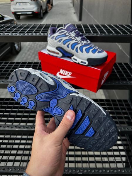 Кросівки Nike Air TN Plus Drift (сірі & фіолет)
