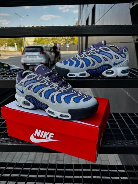 Кросівки Nike Air TN Plus Drift (сірі & фіолет)