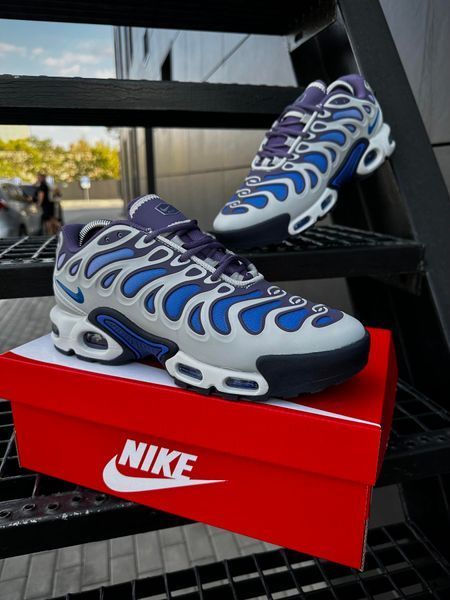 Кросівки Nike Air TN Plus Drift (сірі & фіолет)