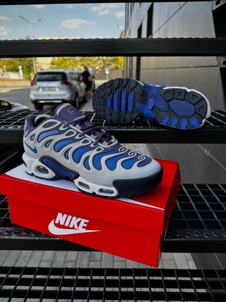Кросівки Nike Air TN Plus Drift (сірі & фіолет)