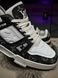 Кросівки Louis Vuitton Trainer (чорно білі) 1155-2 фото 3